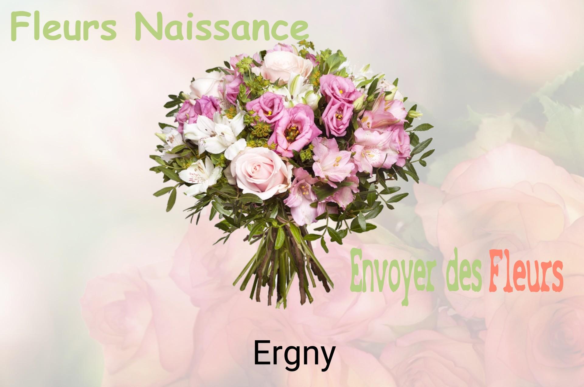 Bouquet de fleurs de naissance livré à Ergny